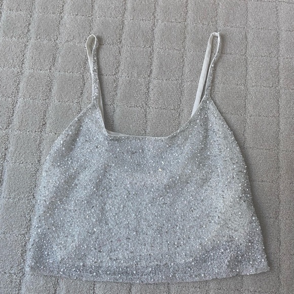 Alice + Olivia Embellished Crop Camisole (almost like the NEW Ceresi crop) - Picture 5 of 11